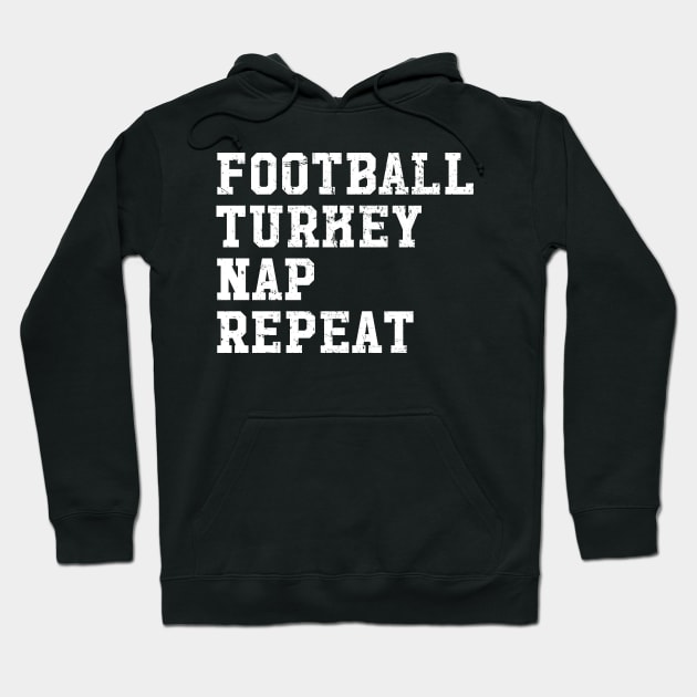 Football turkey repeat Hoodie by captainmood